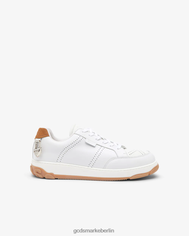 GCDS Männer unverzichtbare Nami-Sneaker LP42F166 Beige Schuhwerk