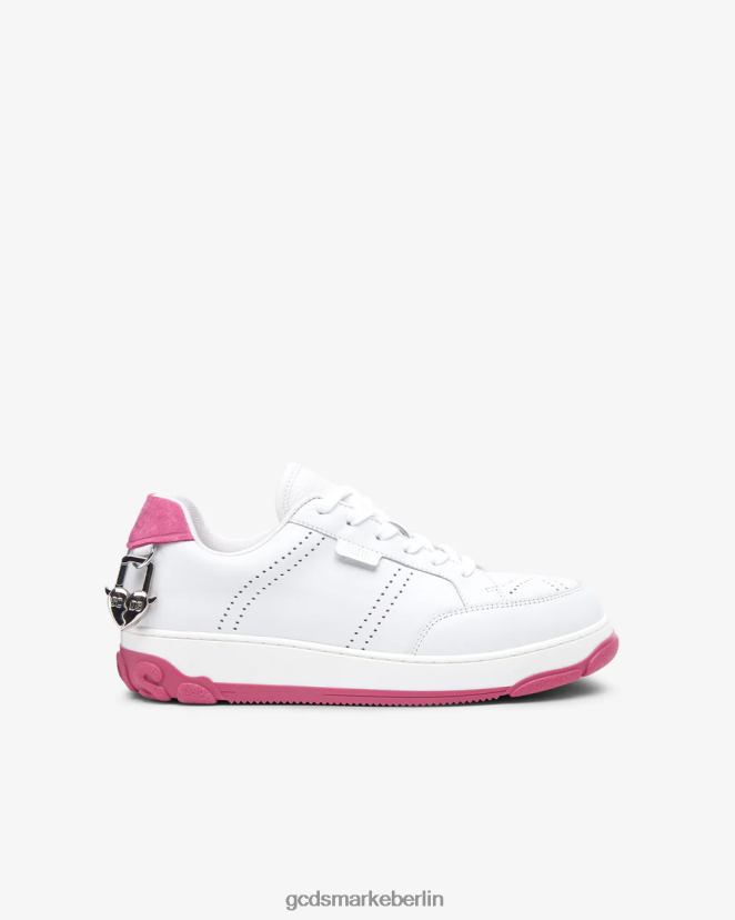 GCDS Männer unverzichtbare Nami-Sneaker LP42F168 Fuchsie Schuhwerk