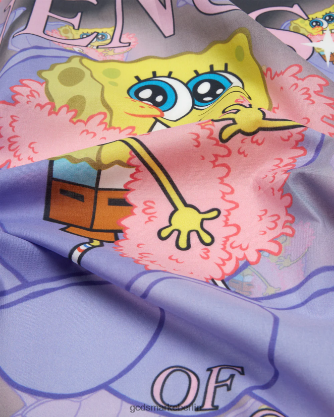 GCDS Männer SpongeBob-Venus-Foulard LP42F267 Mehrfarbig Zubehörteil