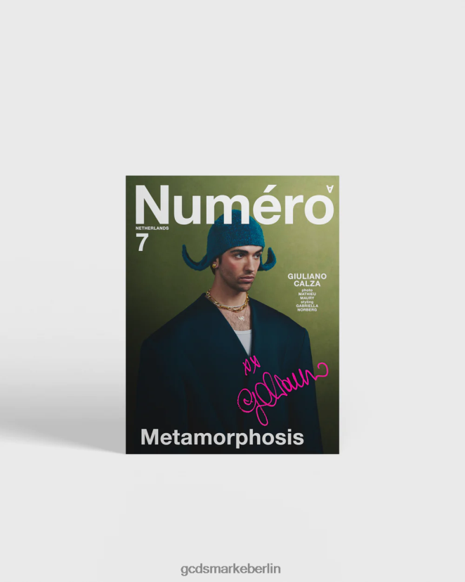 GCDS Männer Giuliano Calza x Numero nl Coverstar LP42F292 Mehrfarbig Zubehörteil