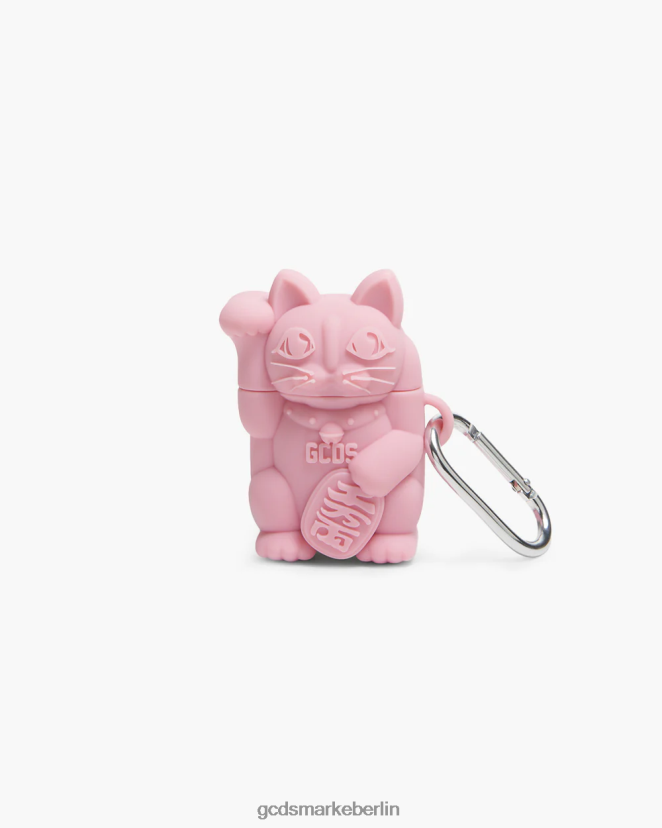 GCDS Männer Kitty-Kopfhörerhülle LP42F293 Rosa Zubehörteil