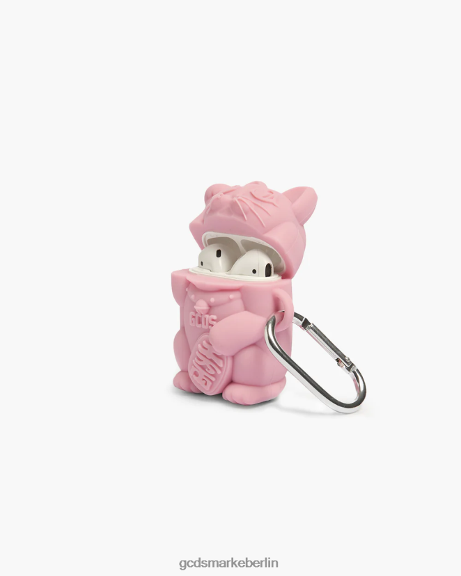 GCDS Männer Kitty-Kopfhörerhülle LP42F293 Rosa Zubehörteil