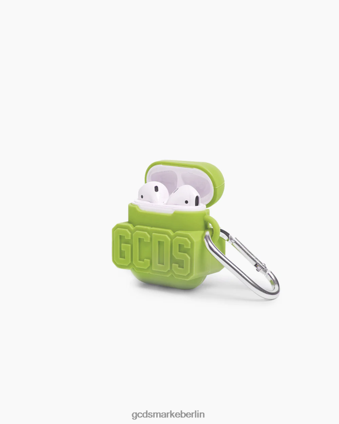 GCDS Männer Kopfhöreretui LP42F307 Kalk Zubehörteil