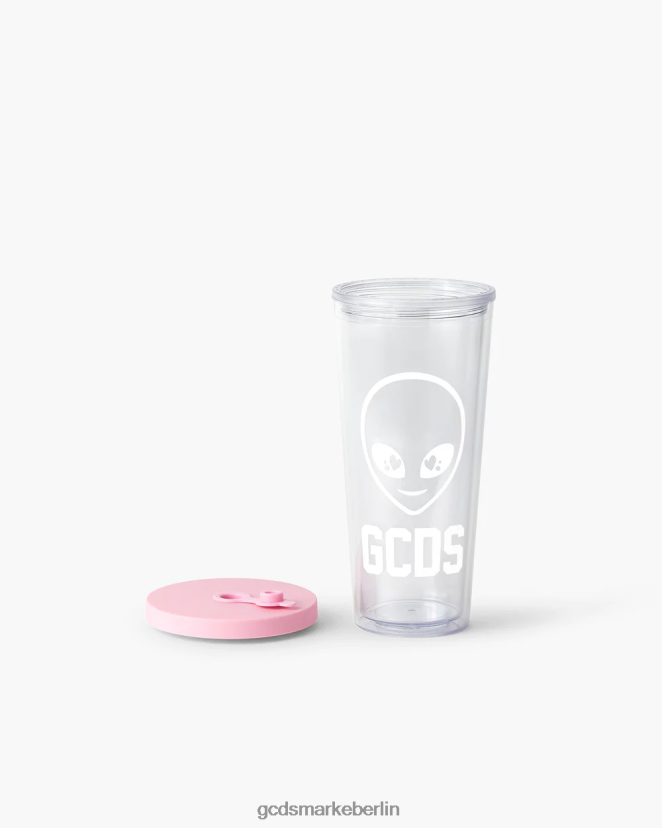 GCDS Männer Wirdo-Becher LP42F300 Rosa Zubehörteil