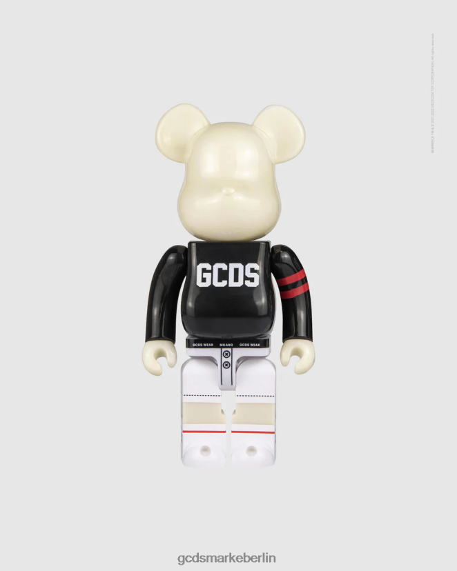 GCDS x Be@rbrick Männer 1000 % LP42F290 Schwarz Zubehörteil