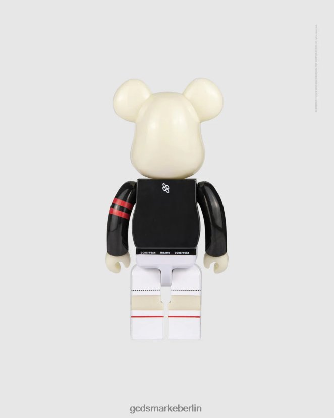 GCDS x Be@rbrick Männer 1000 % LP42F290 Schwarz Zubehörteil