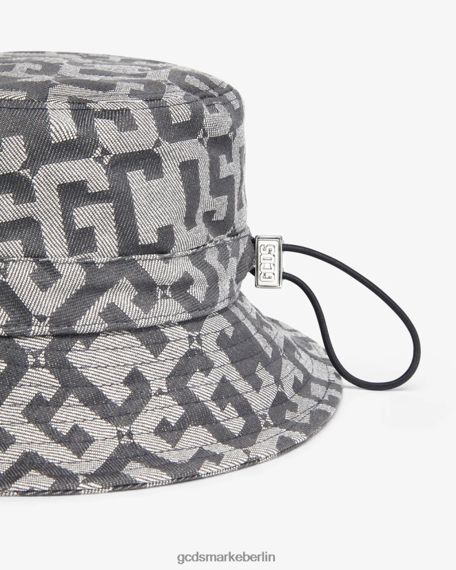 GCDS Männer Fischerhut mit Monogramm LP42F229 Mehrfarbig Zubehörteil