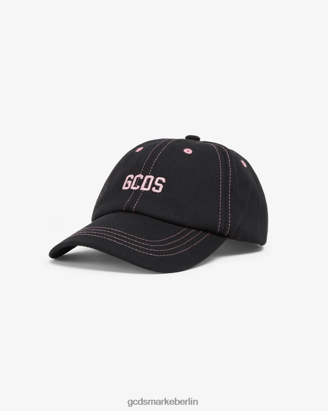 GCDS Männer unverzichtbare Baseballmütze LP42F222 Fuchsie Zubehörteil
