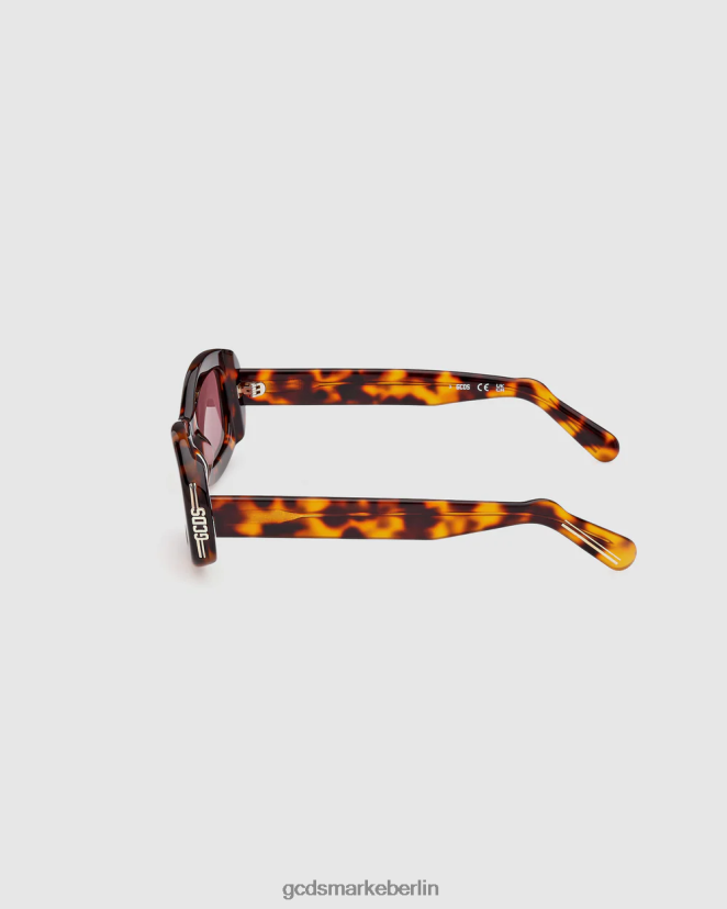 GCDS Männer gd0027 ovale Sonnenbrille LP42F282 Mehrfarbig Zubehörteil