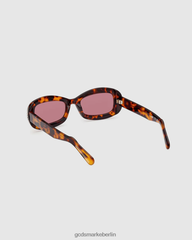 GCDS Männer gd0027 ovale Sonnenbrille LP42F282 Mehrfarbig Zubehörteil