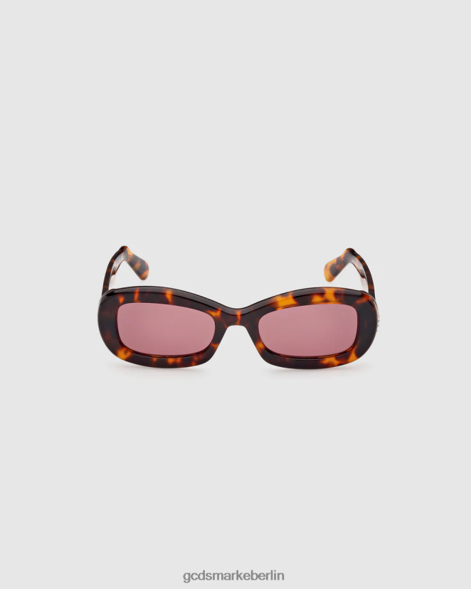 GCDS Männer gd0027 ovale Sonnenbrille LP42F282 Mehrfarbig Zubehörteil