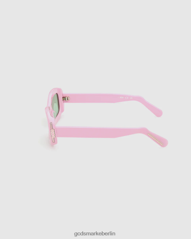 GCDS Männer gd0027 ovale Sonnenbrille LP42F289 Rosa Zubehörteil