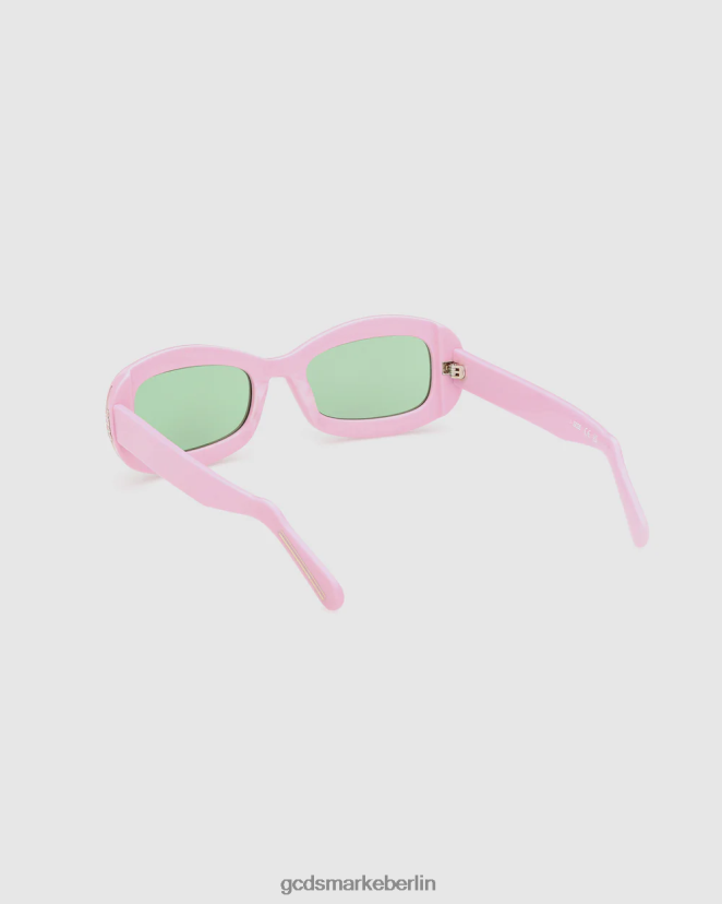 GCDS Männer gd0027 ovale Sonnenbrille LP42F289 Rosa Zubehörteil