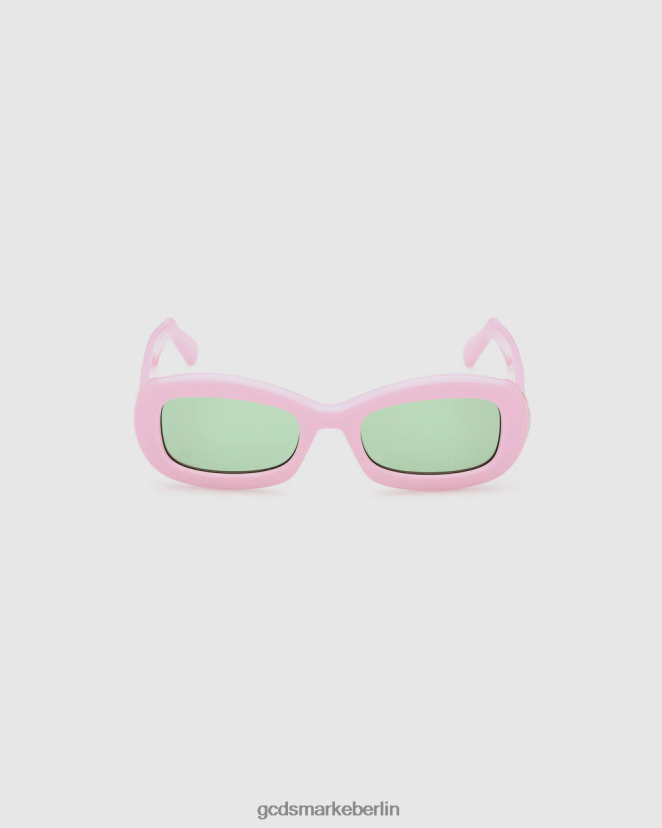 GCDS Männer gd0027 ovale Sonnenbrille LP42F289 Rosa Zubehörteil