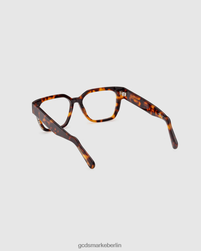 GCDS Männer gd5013 eckige Brille LP42F281 Mehrfarbig Zubehörteil