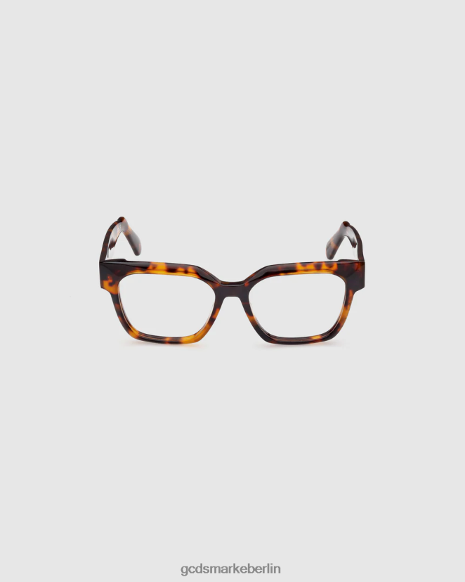 GCDS Männer gd5013 eckige Brille LP42F281 Mehrfarbig Zubehörteil