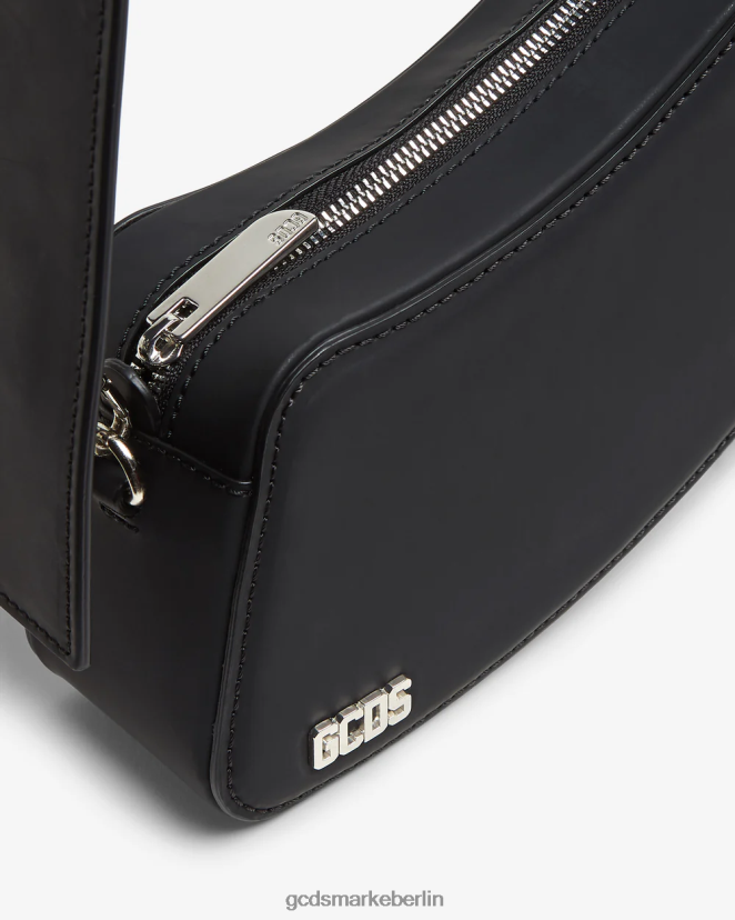 GCDS Männer Komma kleine Umhängetasche LP42F250 Schwarz Zubehörteil