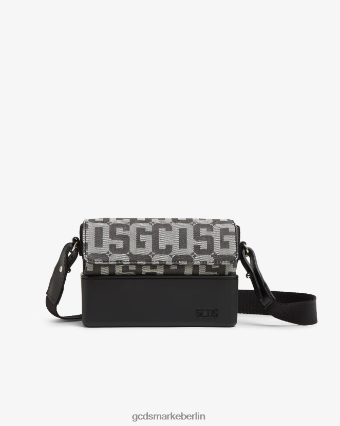 GCDS Männer Matilda-Monogramm-Umhängetasche LP42F260 Mehrfarbig Zubehörteil
