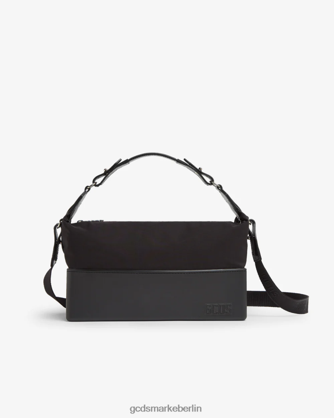 GCDS Männer Mittlere Matilda-Nylontasche LP42F257 Schwarz Zubehörteil