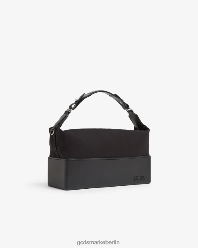 GCDS Männer Mittlere Matilda-Nylontasche LP42F257 Schwarz Zubehörteil